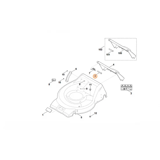 STIHL  Sworzeń 6350 706 5901